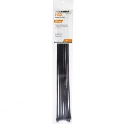 HDX 14 in. UV Resist Zip Ties, Black (20-Pack)
