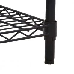 HDX 4-Tier Steel Wire Shelving Unit in Black (36 in. W x 54 in. H x 14 in. D) 12 HDX 4-Tier Steel Wire Shelving Unit in Black (36 in. W x 54 in. H x 14 in. D) -HDX Sales black hdx freestanding shelving units sl wsus 110b 1d 1000