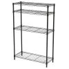 HDX 4-Tier Steel Wire Shelving Unit in Black (36 in. W x 54 in. H x 14 in. D)
