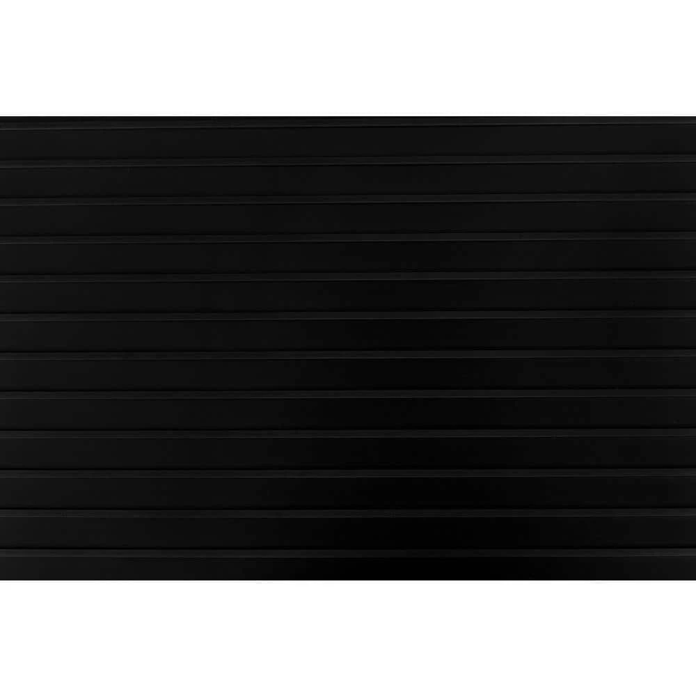 HDX Channel 7.5 ft. x 17 ft. Black Universal Flooring 4 HDX Channel 7.5 ft. x 17 ft. Black Universal Flooring - Image 4