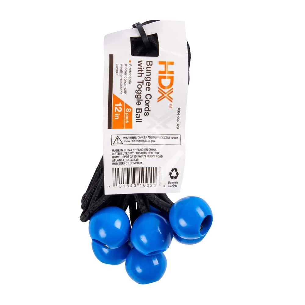 HDX Bungee Balls (8-Pack) 2 HDX Bungee Balls (8-Pack) - Image 2