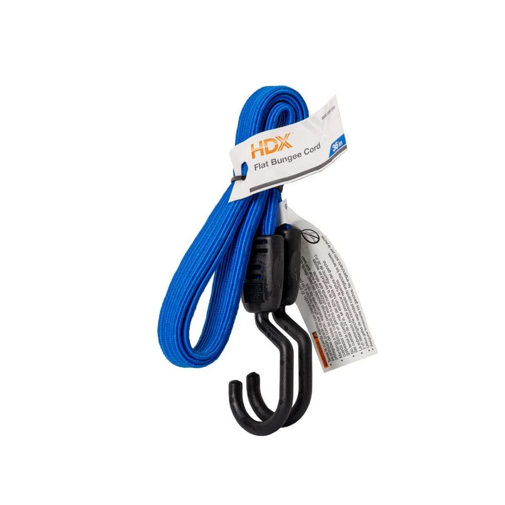 HDX 36 in Flat Bungee, 1 pk 1 HDX 36 in Flat Bungee, 1 pk
