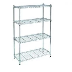 HDX 4-Tier Steel Wire Shelving Unit in Chrome (36 in. W x 54 in. H x 14 in. D) 8 HDX 4-Tier Steel Wire Shelving Unit in Chrome (36 in. W x 54 in. H x 14 in. D) -HDX Sales chrome hdx freestanding shelving units 31436ps 1 c3 1000