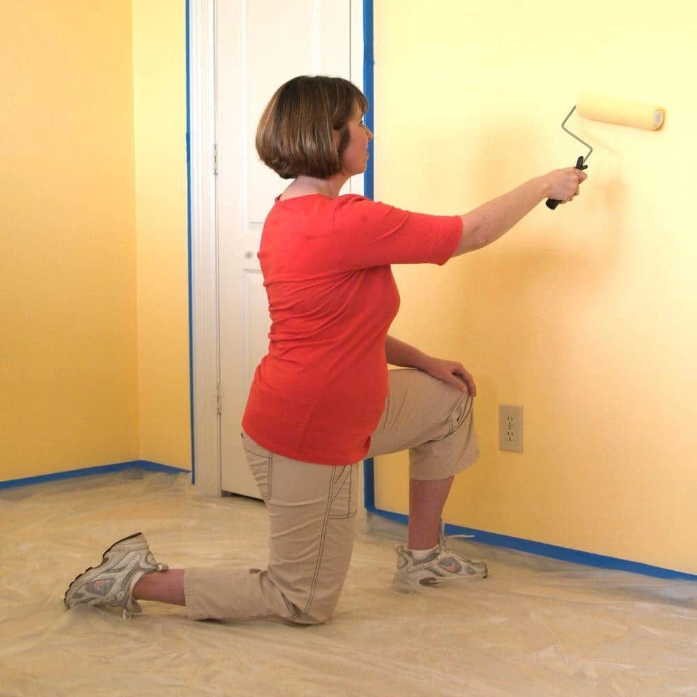 HDX 9 ft. x 12 ft. 0.7 mil Plastic Drop Cloth (6-Pack) 6 HDX 9 ft. x 12 ft. 0.7 mil Plastic Drop Cloth (6-Pack) - Image 6