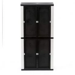 HDX Plastic Freestanding Garage Cabinet in Gray (35 in. W x 71 in. H x 18 in. D) 10 HDX Plastic Freestanding Garage Cabinet in Gray (35 in. W x 71 in. H x 18 in. D) -HDX Sales gray hdx free standing cabinets 221872 1d 1000