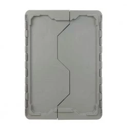 HDX 12 Gal. Commercial Flip Top Storage Tote in Gray -HDX Sales gray hdx storage bins 206202 a0 1000