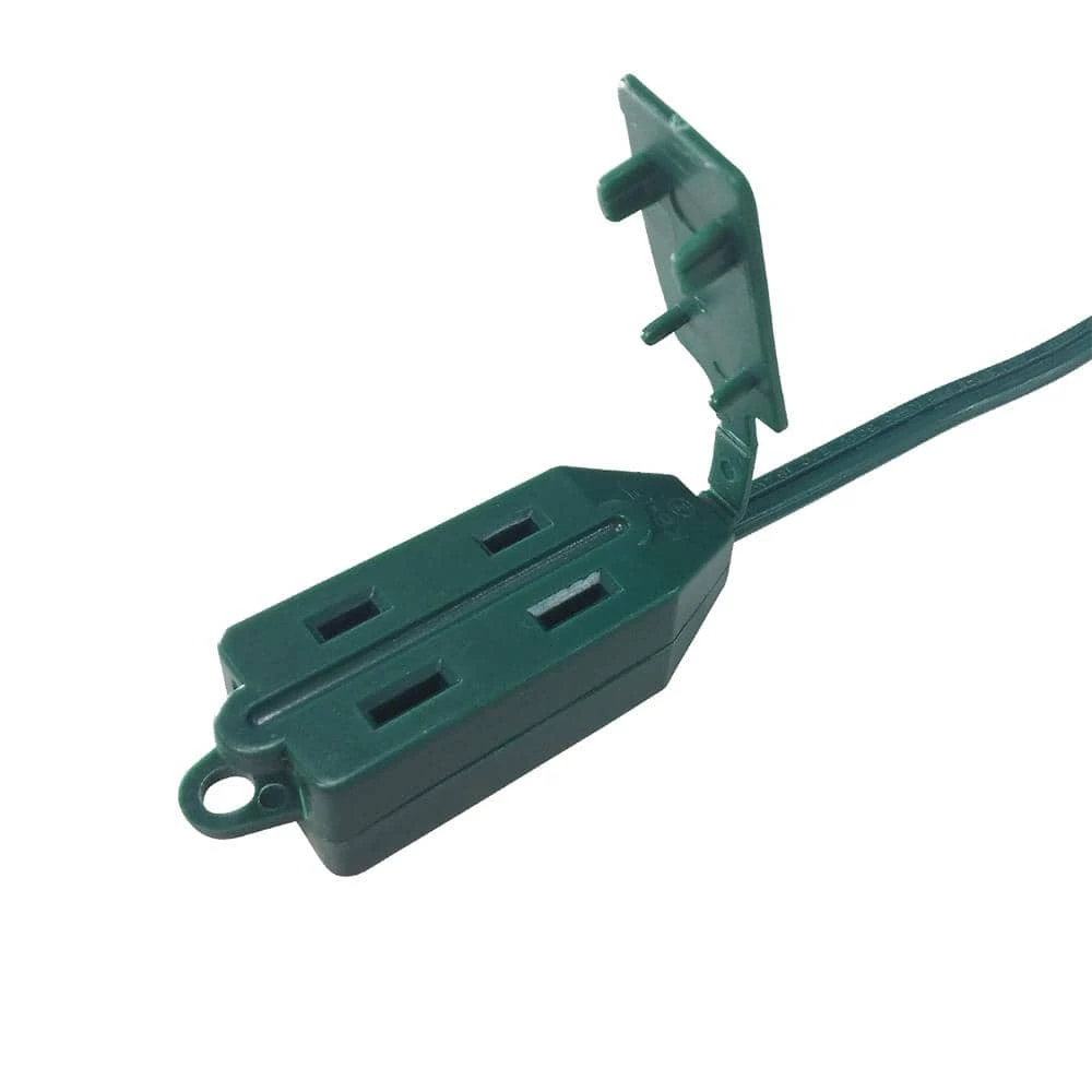 HDX 6 ft. 16/2-Gauge Green Cube Tap Extension Cord 2 HDX 6 ft. 16/2-Gauge Green Cube Tap Extension Cord - Image 2