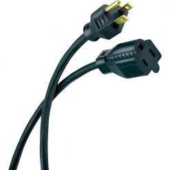 HDX 15 ft. 16/3 Indoor/Outdoor Landscape Extension Cord, Green