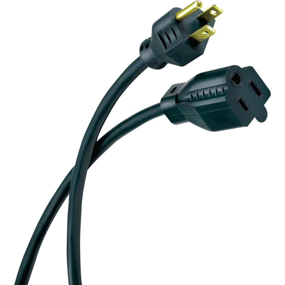 HDX 60 ft. 16/3 Extension Cord, Green 2 HDX 60 ft. 16/3 Extension Cord, Green - Image 2