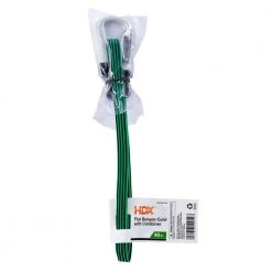 HDX 48 in. Flat Bungee with Carabiner -HDX Sales greens hdx bungee cords 56154 1f 1000