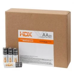 HDX Alkaline AA Battery (20-Pack) 7 HDX Alkaline AA Battery (20-Pack) -HDX Sales hdx aa batteries 7151 20s a0 1000