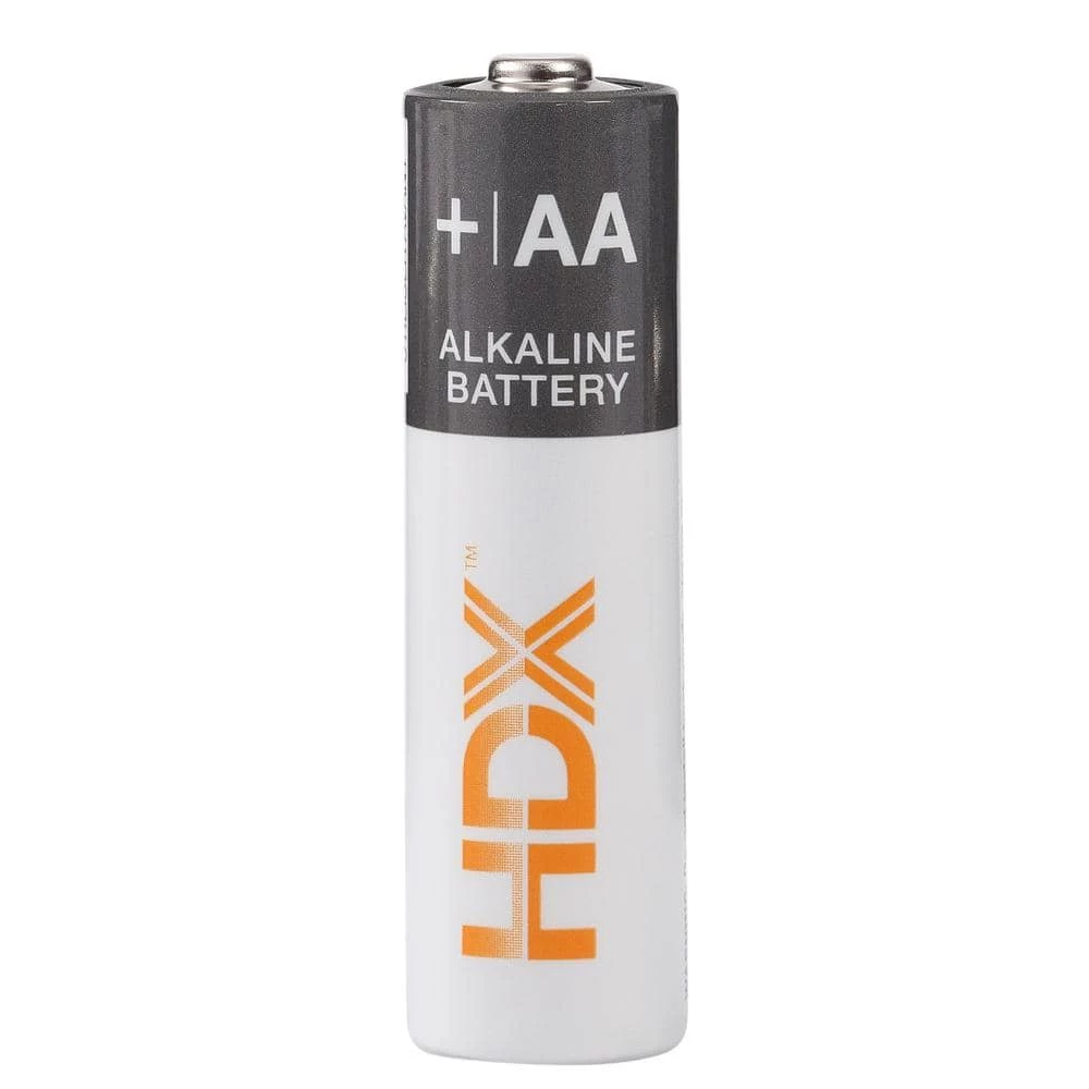 HDX Alkaline AA Battery (20-Pack) 2 HDX Alkaline AA Battery (20-Pack) - Image 2