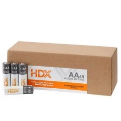 HDX Alkaline AA Battery (48-Pack) -HDX Sales hdx aa batteries 7151 48s a0 1000