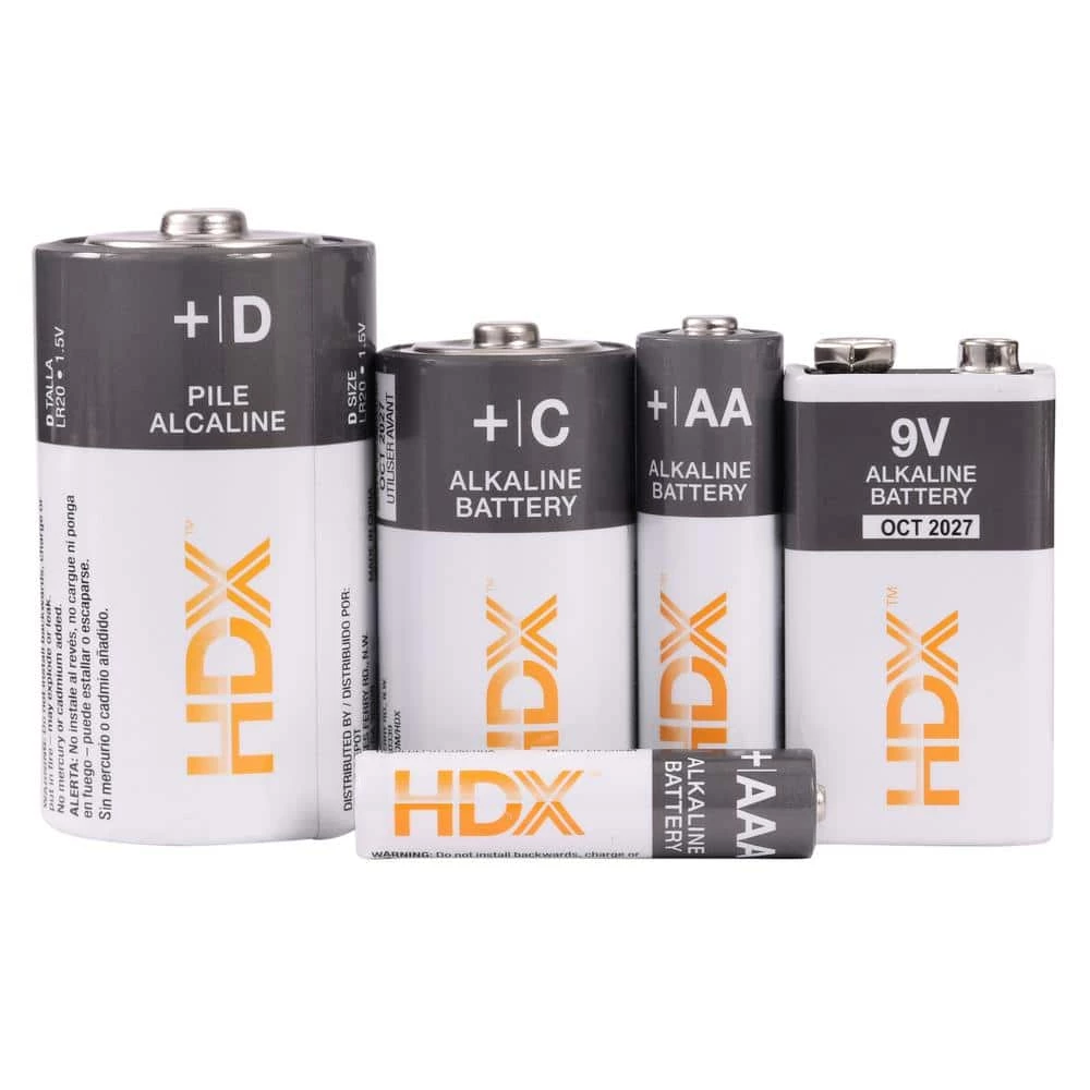 HDX AAA Alkaline Battery (100-Pack) 3 HDX AAA Alkaline Battery (100-Pack) - Image 3