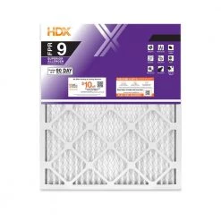 HDX 24 in. x 30 in. x 1 in. Superior Pleated Air Filter FPR 9 (Case of 12)