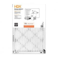 HDX 18 in. x 30 in. x 1 in. Premium Pleated Air Filter FPR 10 (Case of 12) 9 HDX 18 in. x 30 in. x 1 in. Premium Pleated Air Filter FPR 10 (Case of 12) -HDX Sales hdx air filters chdx1p10 011830 40 1000