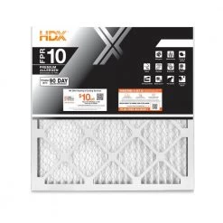 HDX 20 in. x 20 in. x 1 in. Premium Pleated Air Filter FPR 10 (Case of 12)