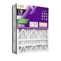 HDX 20 in. x 25 in. x 5 in. Trion AirBear Replacement Pleated Air Filter FPR 9 -HDX Sales hdx air filters hdx ab2025 13 3 4f 1000