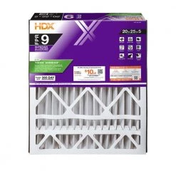 HDX 20 in. x 25 in. x 5 in. Trion AirBear Replacement Pleated Air Filter FPR 9