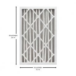 HDX 16 in. x 25 in. x 4 in. Honeywell Replacement Pleated Air Filter FPR 9 -HDX Sales hdx air filters hdx hw1625 13 3 1f 1000