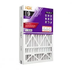 HDX 16 in. x 25 in. x 4 in. Honeywell Replacement Pleated Air Filter FPR 9 -HDX Sales hdx air filters hdx hw1625 13 3 4f 1000