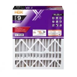 HDX 20 in. x 25 in. x 4 in. Honeywell Replacement Pleated Air Filter FPR 9