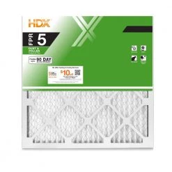 HDX 22 in. x 22 in. x 1 in. Standard Pleated Air Filter FPR 5