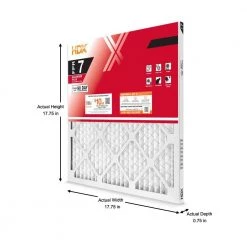 HDX 18 in. x 18 in. x 1 in. Allergen Plus Pleated Air Filter FPR 7 -HDX Sales hdx air filters hdx1p7 011818 66 1000
