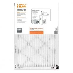 HDX 20 in. x 36 in. x 1 in. Allergen Plus Pleated Air Filter FPR 7 (2-Pack) -HDX Sales hdx air filters hdx2p7 012036 40 1000