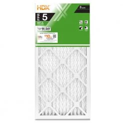 HDX 10 in. x 20 in. x 1 in. Standard Pleated Air Filter FPR 5 (3-Pack)