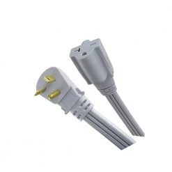 HDX 9 ft. 12/3 20 Amp 250-Volt Air Conditioner Extension Cord, Grey 5 HDX 9 ft. 12/3 20 Amp 250-Volt Air Conditioner Extension Cord, Grey -HDX Sales hdx appliance extension cords hd 188 327 4f 1000