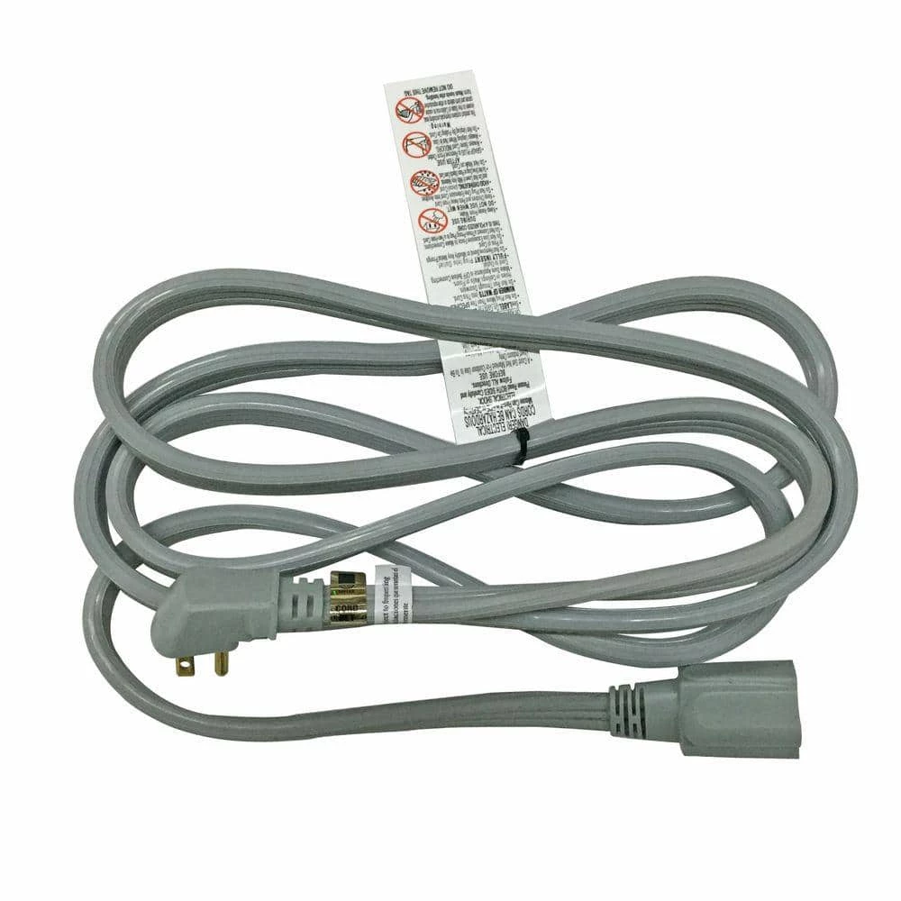 HDX 9 ft. 12/3 20 Amp 250-Volt Air Conditioner Extension Cord, Grey 2 HDX 9 ft. 12/3 20 Amp 250-Volt Air Conditioner Extension Cord, Grey - Image 2