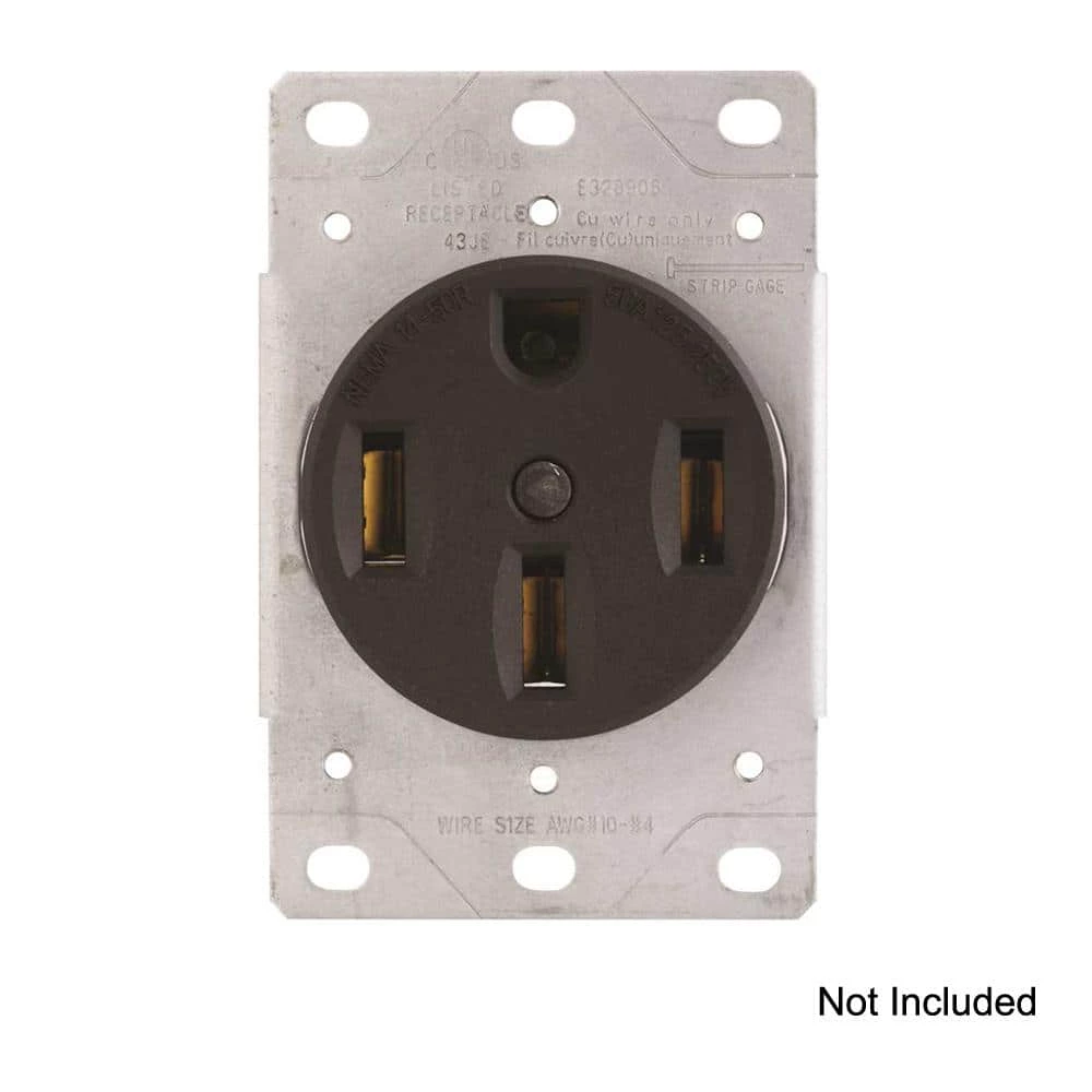 HDX 6 ft. 50 Amp 4-Prong Range Power Cord 2 HDX 6 ft. 50 Amp 4-Prong Range Power Cord - Image 2