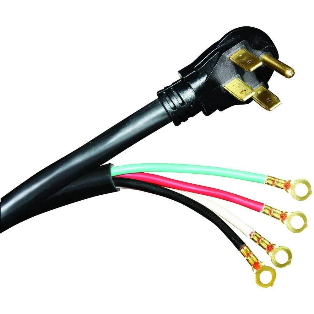 HDX 6 ft. 50 Amp 4-Prong Range Power Cord 4 HDX 6 ft. 50 Amp 4-Prong Range Power Cord - Image 4