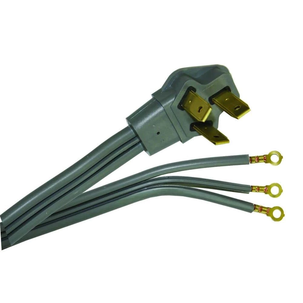 HDX 6 ft. 50 Amp 3-Prong Range Power Cord 4 HDX 6 ft. 50 Amp 3-Prong Range Power Cord - Image 4