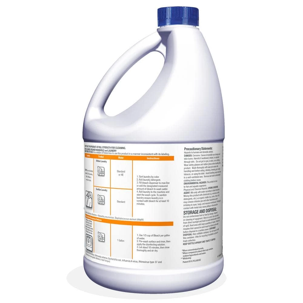 HDX 81 oz. Laundry Disinfecting Bleach 2 HDX 81 oz. Laundry Disinfecting Bleach - Image 2