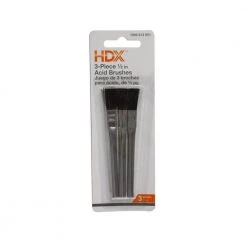 HDX Acid Brushes (3-Piece) -HDX Sales hdx brushes 80 721 111 4f 1000