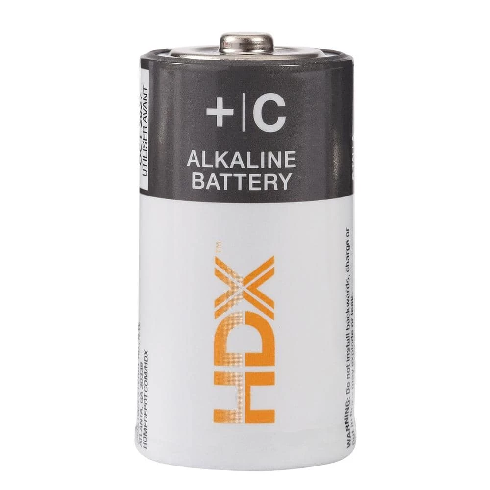 HDX Alkaline C Battery (12-Pack) 2 HDX Alkaline C Battery (12-Pack) - Image 2