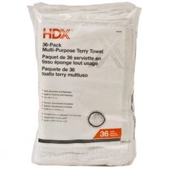 HDX 14 in. x 17 in. Multi-Purpose Terry Cloth (36-Pack)