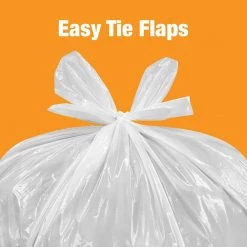 HDX 55 Gal. Clear Heavy-Duty Flap Tie Drum Liner Trash Bags (40-Count) 11 HDX 55 Gal. Clear Heavy-Duty Flap Tie Drum Liner Trash Bags (40-Count) -HDX Sales hdx contractor bags hd55wc040c a0 1000