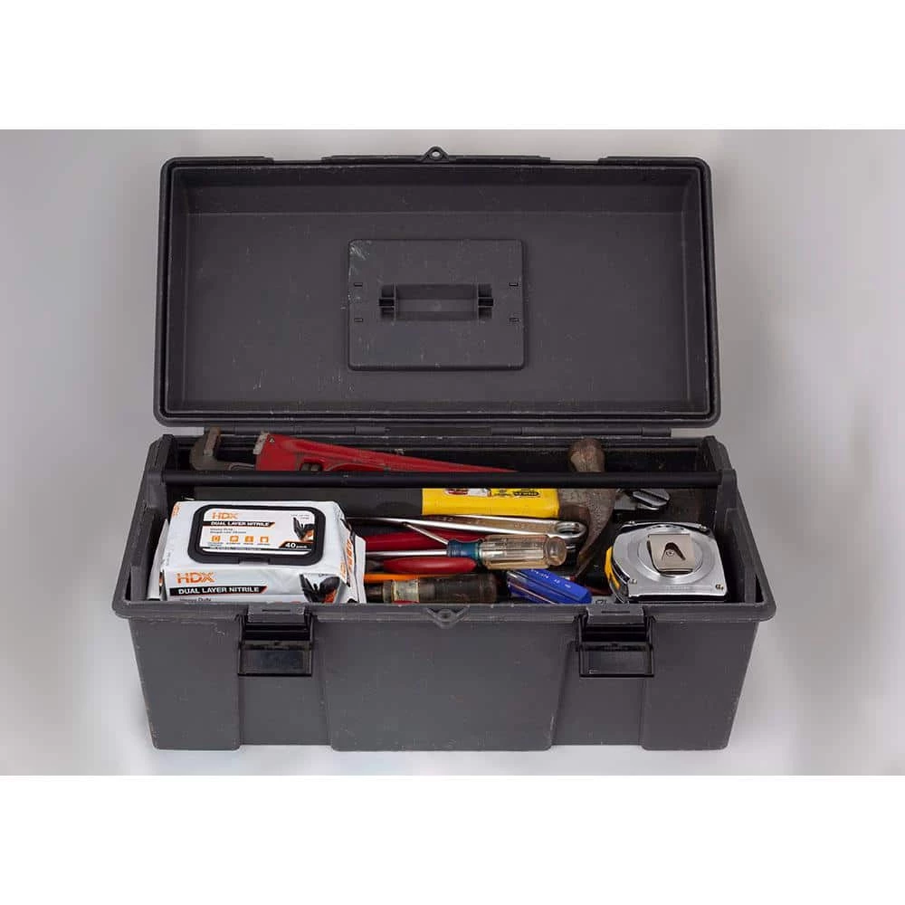 HDX Pop-N-Go Disposable Nitrile Gloves (40-Count) 6 HDX Pop-N-Go Disposable Nitrile Gloves (40-Count) - Image 6