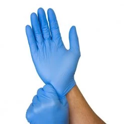 HDX 120-CT Disposable Nitrile Gloves -HDX Sales hdx disposable gloves hdxgnpr120 1f 1000