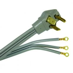 HDX 6 ft. 30 Amp 3-Prong Dryer Power Cord -HDX Sales hdx dryer parts hd 627 833 1d 1000