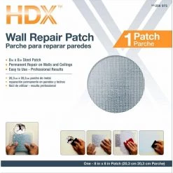 HDX 8 in. x 8 in. Drywall Wall Repair Patch -HDX Sales hdx drywall repair tools 89011 40 1000