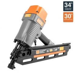 HDX 34° Corded Pneumatic Clipped Head Framing Nailer 11 HDX 34° Corded Pneumatic Clipped Head Framing Nailer -HDX Sales hdx framing nailers hdxfr3490 66 1000