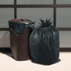 HDX 50 Gal. Wave Cut Extra Large Trash Bags (100-Count) 19 HDX 50 Gal. Wave Cut Extra Large Trash Bags (100-Count) -HDX Sales hdx garbage bags hd50wce050b 2pk 31 1000