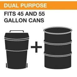 HDX 50 Gal. Wave Cut Extra Large Trash Bags (100-Count) 12 HDX 50 Gal. Wave Cut Extra Large Trash Bags (100-Count) -HDX Sales hdx garbage bags hd50wce050b 2pk 40 1000