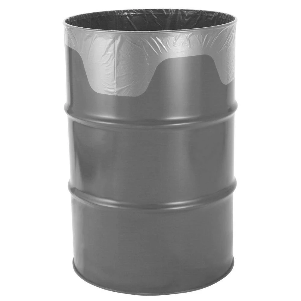 HDX 55 Gal. Clear Heavy-Duty Flap Tie Drum Liner Trash Bags (160-Count, 4-Pack, 40-Count Boxes) 7 HDX 55 Gal. Clear Heavy-Duty Flap Tie Drum Liner Trash Bags (160-Count, 4-Pack, 40-Count Boxes) - Image 7