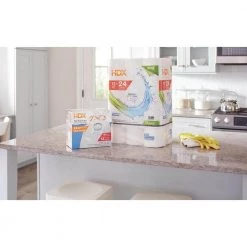 HDX 13 Gal. White Drawstring Kitchen Trash Bags (150 Count), (Pack of 2) 11 HDX 13 Gal. White Drawstring Kitchen Trash Bags (150 Count), (Pack of 2) -HDX Sales hdx garbage bags hdx13g150 2pk 31 1000