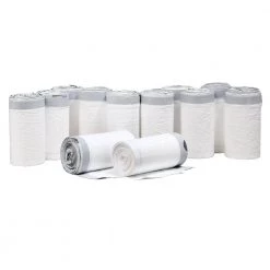 HDX 13 Gal. White Drawstring Kitchen Trash Bags (660-Count)